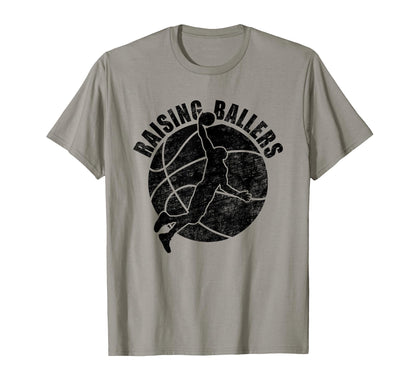 Raising Ballers Basketball Player T-Shirt - Streetwear Style Unisex - T-Shirt, Sweatshirt, Hoodie