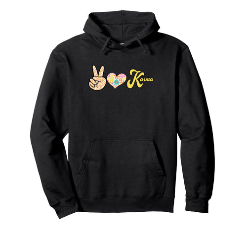 Leopard Peace Heart Karma Boho Spiritual Hoodie - Streetwear Style Unisex - T-Shirt, Sweatshirt, Hoodie