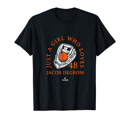 Who Loves Jacob Degrom Girlfriend Baseball T-Shirt - Unique Graphic Unisex - T-Shirt, Sweatshirt, Hoodie