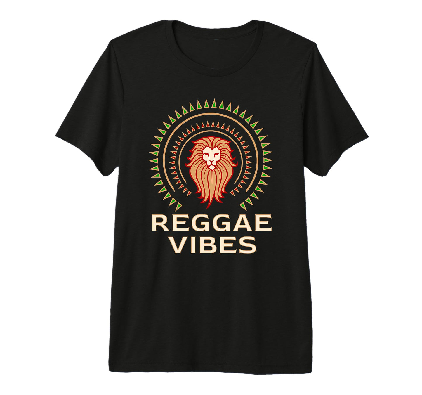 Jamaican Reggae Music Lion Caribbean T-Shirt - Streetwear Style for Adults - T-Shirt, Sweatshirt, Hoodie