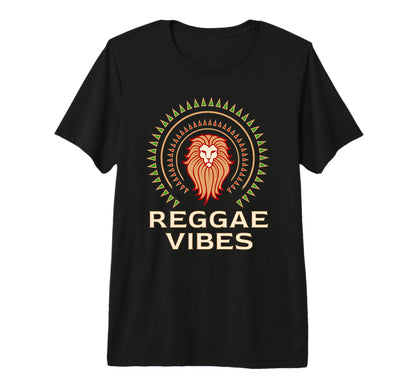 Jamaican Reggae Music Lion Caribbean T-Shirt - Streetwear Style for Adults - T-Shirt, Sweatshirt, Hoodie