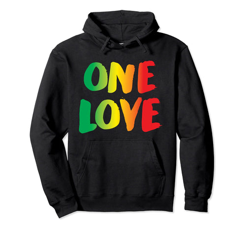 Jamaica Reggae Music Rasta Pride Peace Hoodie - Minimalist Print Men Women - T-Shirt, Sweatshirt, Hoodie