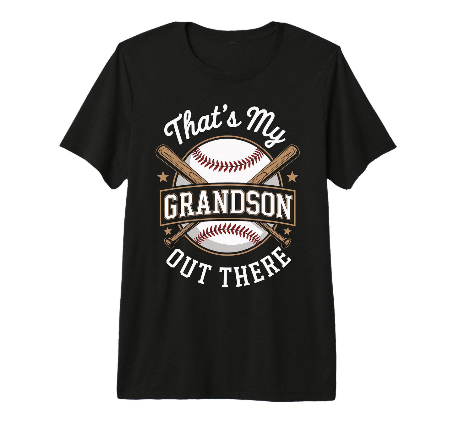 Thats My Grandson Out There Baseball T-Shirt - Unique Graphic Men Women - T-Shirt, Sweatshirt, Hoodie