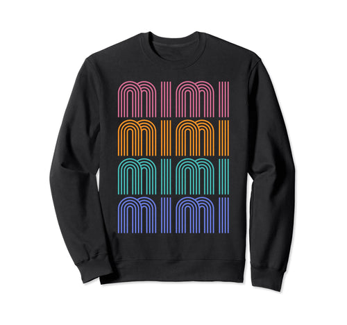 Rainbow Mimi 70S Inspired Mothers Sweatshirt - Custom Art Print Men Women - T-Shirt, Sweatshirt, Hoodie