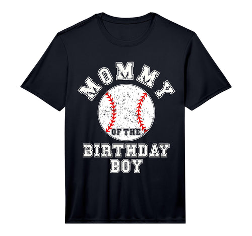 Mens Mommy Birthday Matching Baseball T-Shirt - Trendy Graphic for Adults - T-Shirt, Sweatshirt, Hoodie