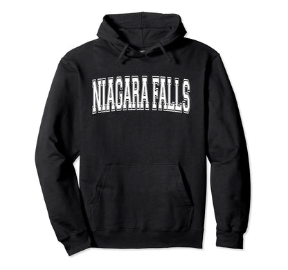 Niagara Falls Ny New York Usa Sports Hoodie - Minimalist Print for Adults - T-Shirt, Sweatshirt, Hoodie