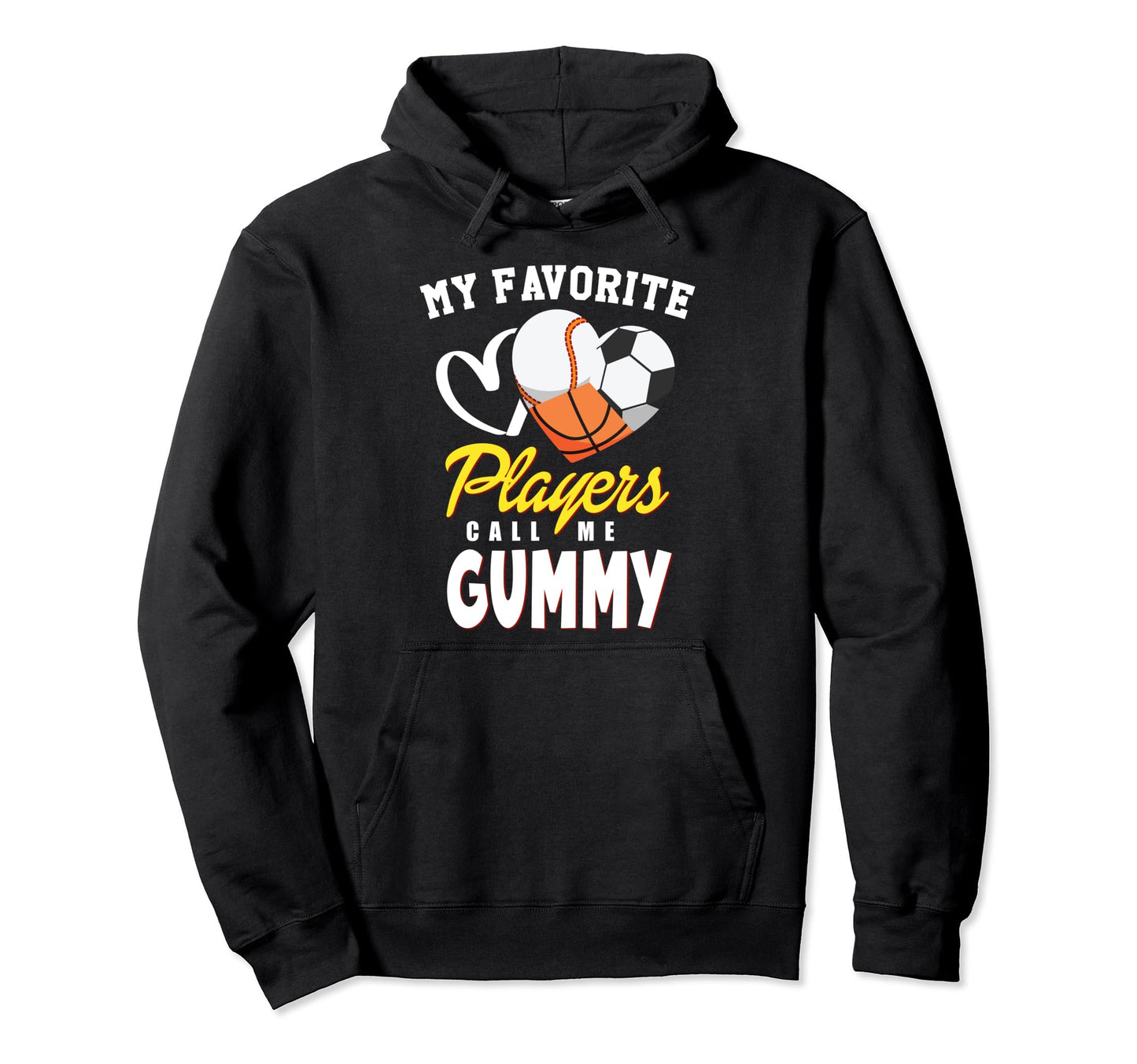 My Favorite Players Baseball Soccer Hoodie - Unique Graphic Men Women - T-Shirt, Sweatshirt, Hoodie