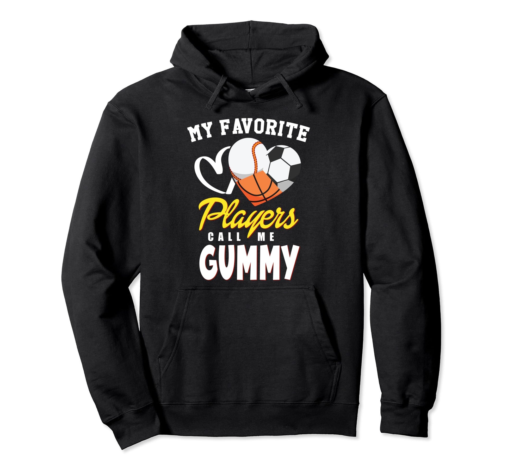 My Favorite Players Baseball Soccer Hoodie - Unique Graphic Men Women - T-Shirt, Sweatshirt, Hoodie