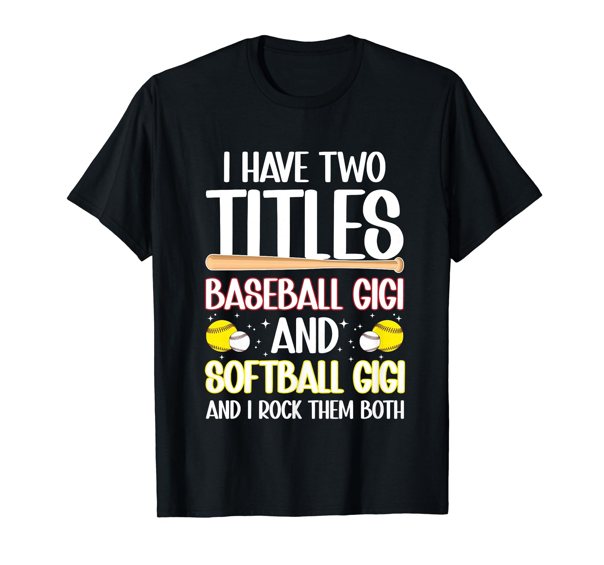 Baseball Gigi And Softball Gigi T-Shirt - Custom Art Print Men Women - T-Shirt, Sweatshirt, Hoodie