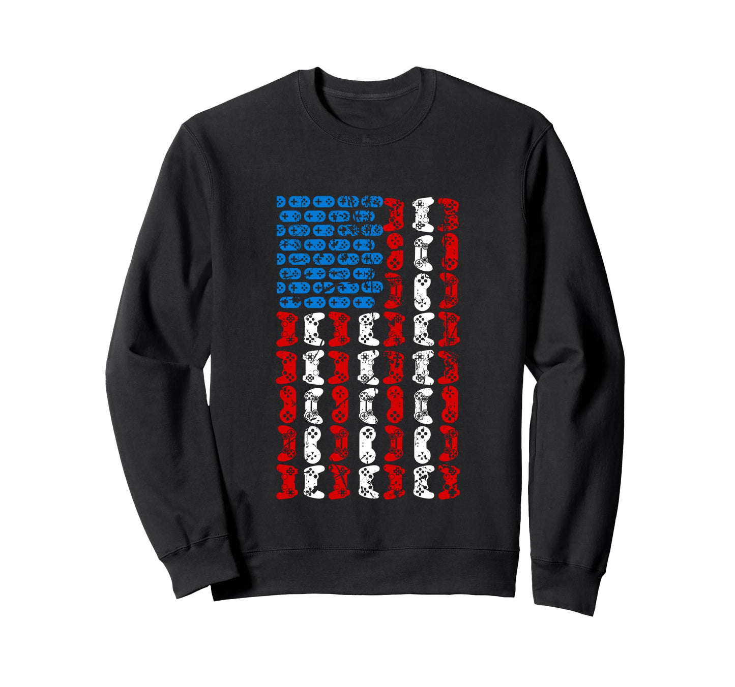 Video Game Controller Sweatshirt - Casual Everyday Wear for Adults - T-Shirt, Sweatshirt, Hoodie