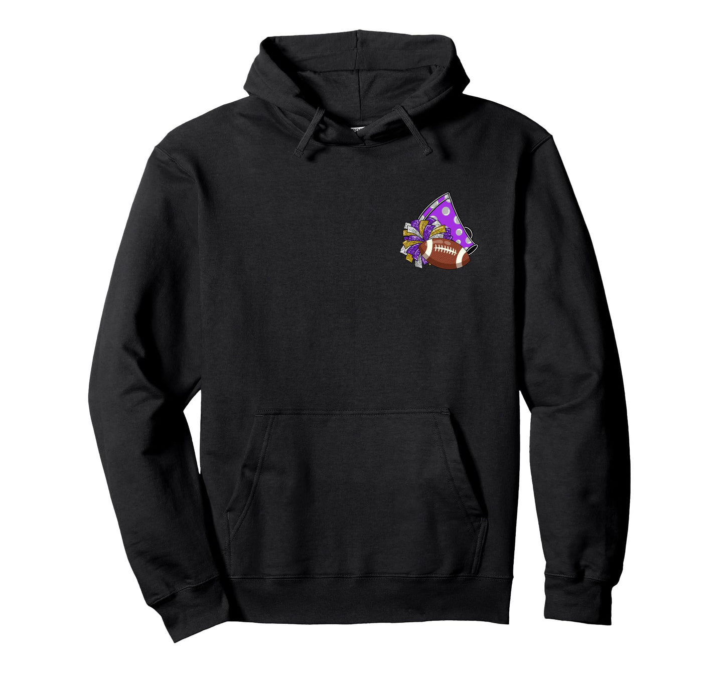 Cheer Mom Sports Mama Life Game Day Hoodie - Custom Art Print Unisex - T-Shirt, Sweatshirt, Hoodie