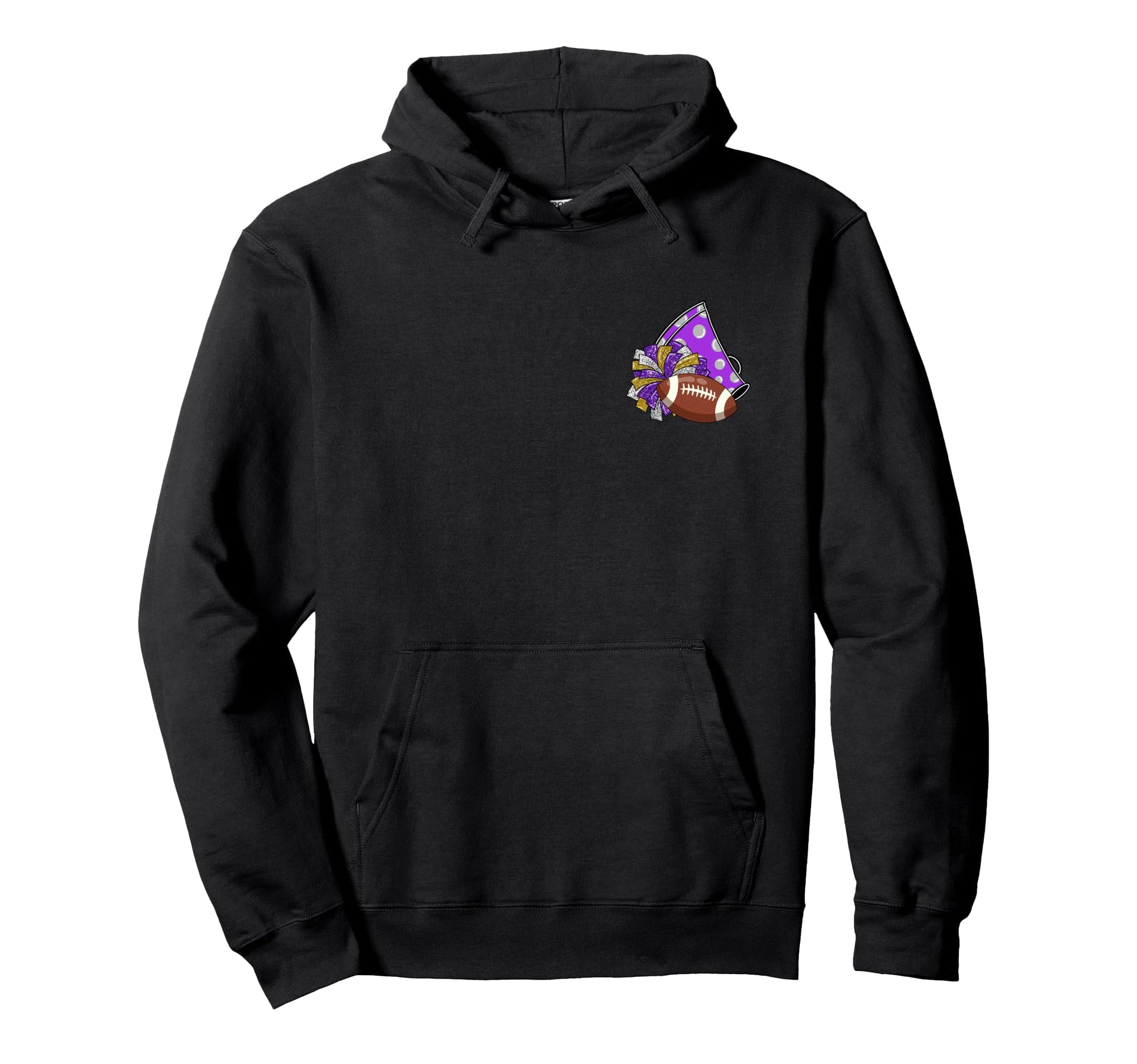 Cheer Mom Sports Mama Life Game Day Hoodie - Custom Art Print Unisex - T-Shirt, Sweatshirt, Hoodie