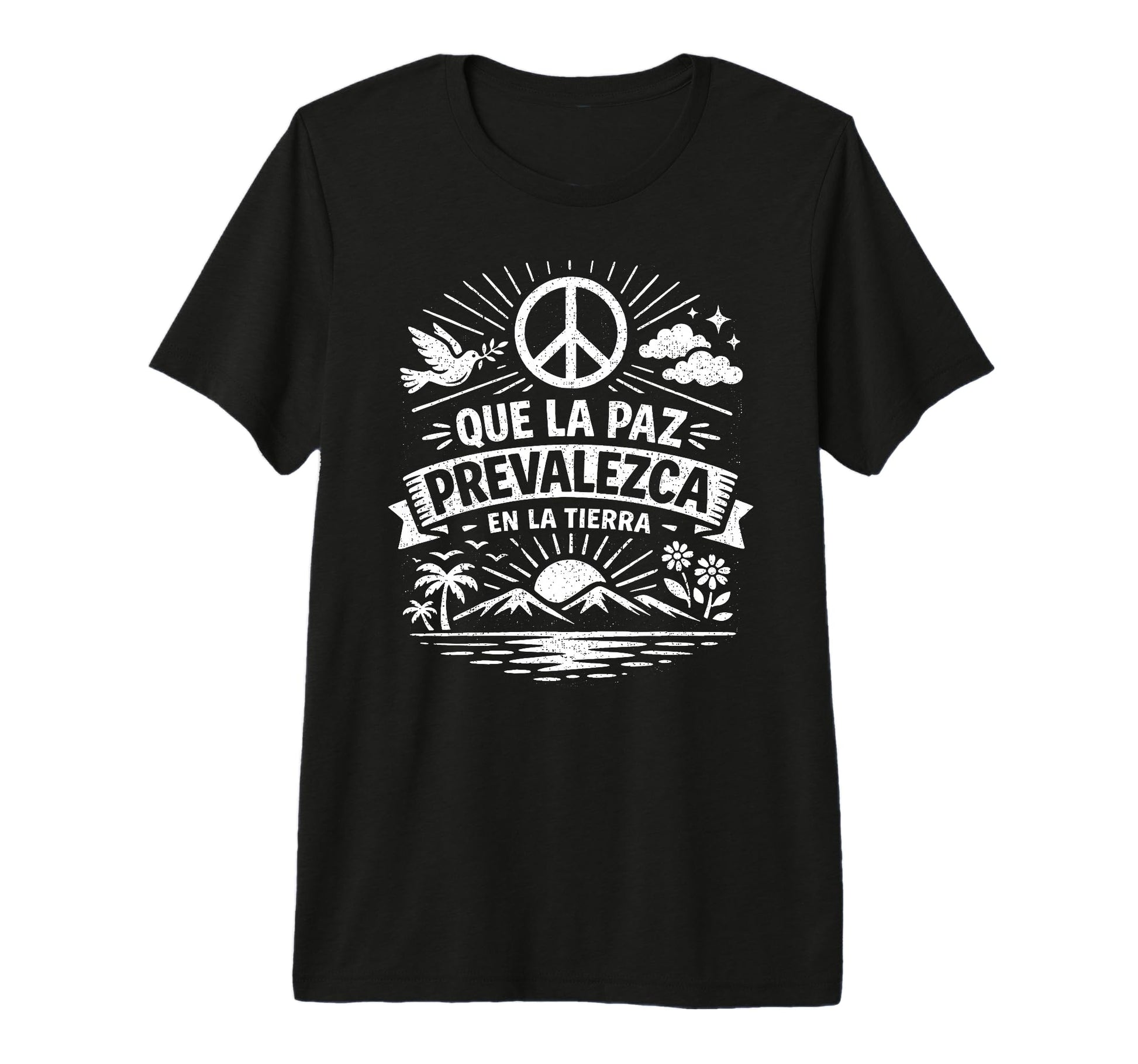 Que La Paz Prevalezca Spanish Peace T-Shirt - Streetwear Style Men Women - T-Shirt, Sweatshirt, Hoodie