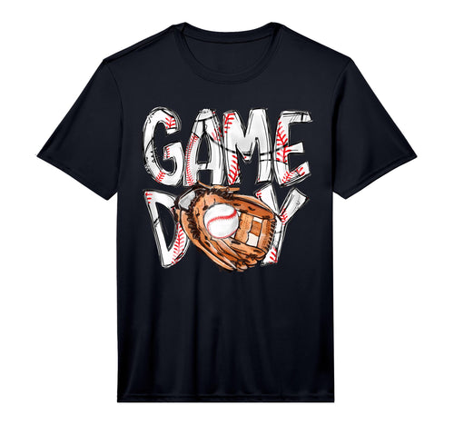 Mens Game Day Baseball Softball Heart Love T-Shirt - Trendy Graphic Unisex - T-Shirt, Sweatshirt, Hoodie