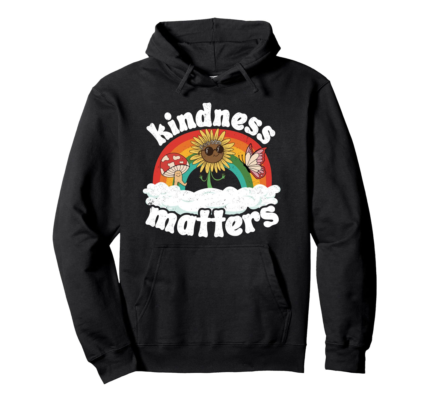 Positive Sped Teacher Anti Bullying Rainbow Hoodie - Trendy Graphic Unisex - T-Shirt, Sweatshirt, Hoodie