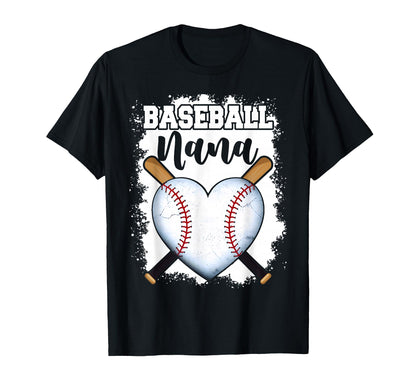 Proud Baseball Nana T-Shirt - Trendy Graphic Unisex - T-Shirt, Sweatshirt, Hoodie