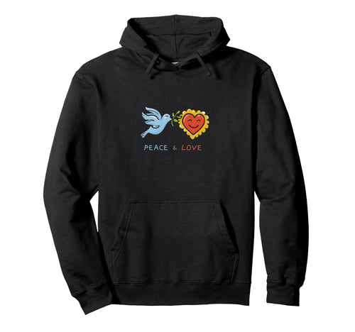 Peace Love Hoodie - Streetwear Style Unisex - T-Shirt, Sweatshirt, Hoodie