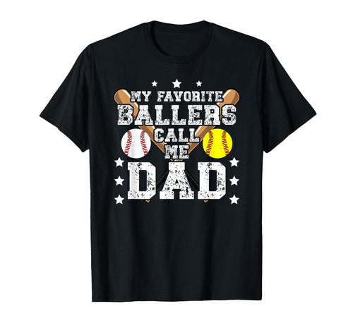My Favorite Ballers Call Me Dad T-Shirt - Graphic Print for Adults - T-Shirt, Sweatshirt, Hoodie