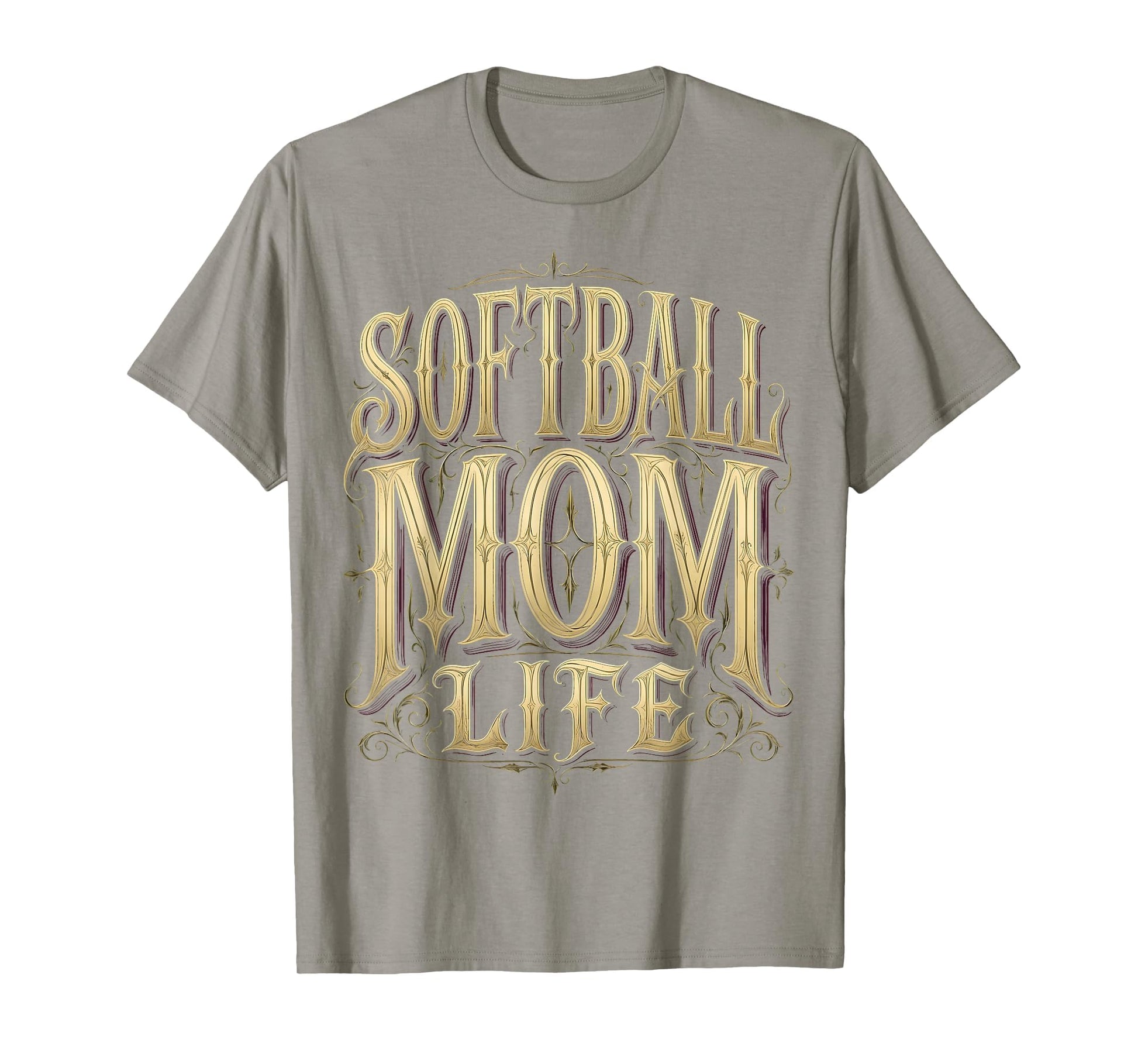 Softball Mom Life Sports Moms T-Shirt - Trendy Graphic for Adults - T-Shirt, Sweatshirt, Hoodie