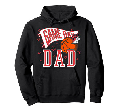 Nba Portland Trail Blazers Fathers Day Hoodie - Novelty Apparel Unisex - T-Shirt, Sweatshirt, Hoodie