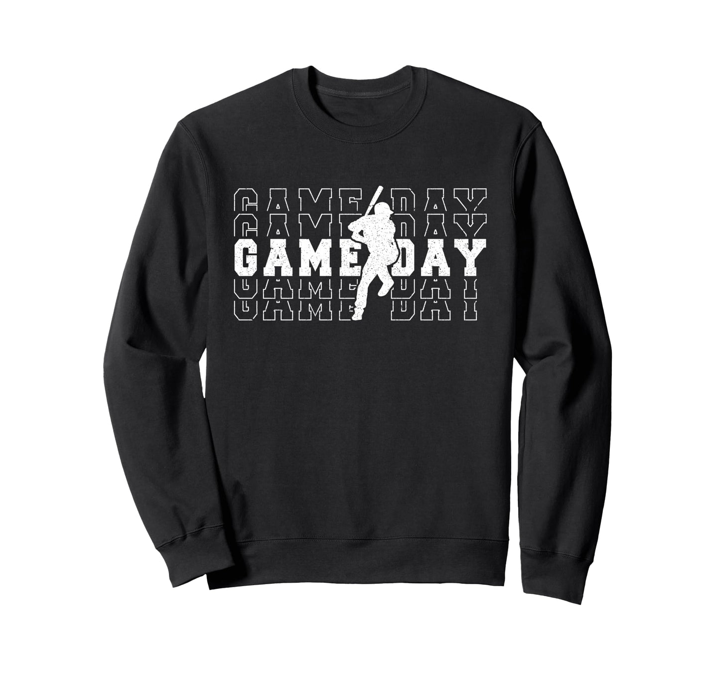Baseball Game Day Team Sport Player Sweatshirt - Fun Novelty Design Unisex - T-Shirt, Sweatshirt, Hoodie