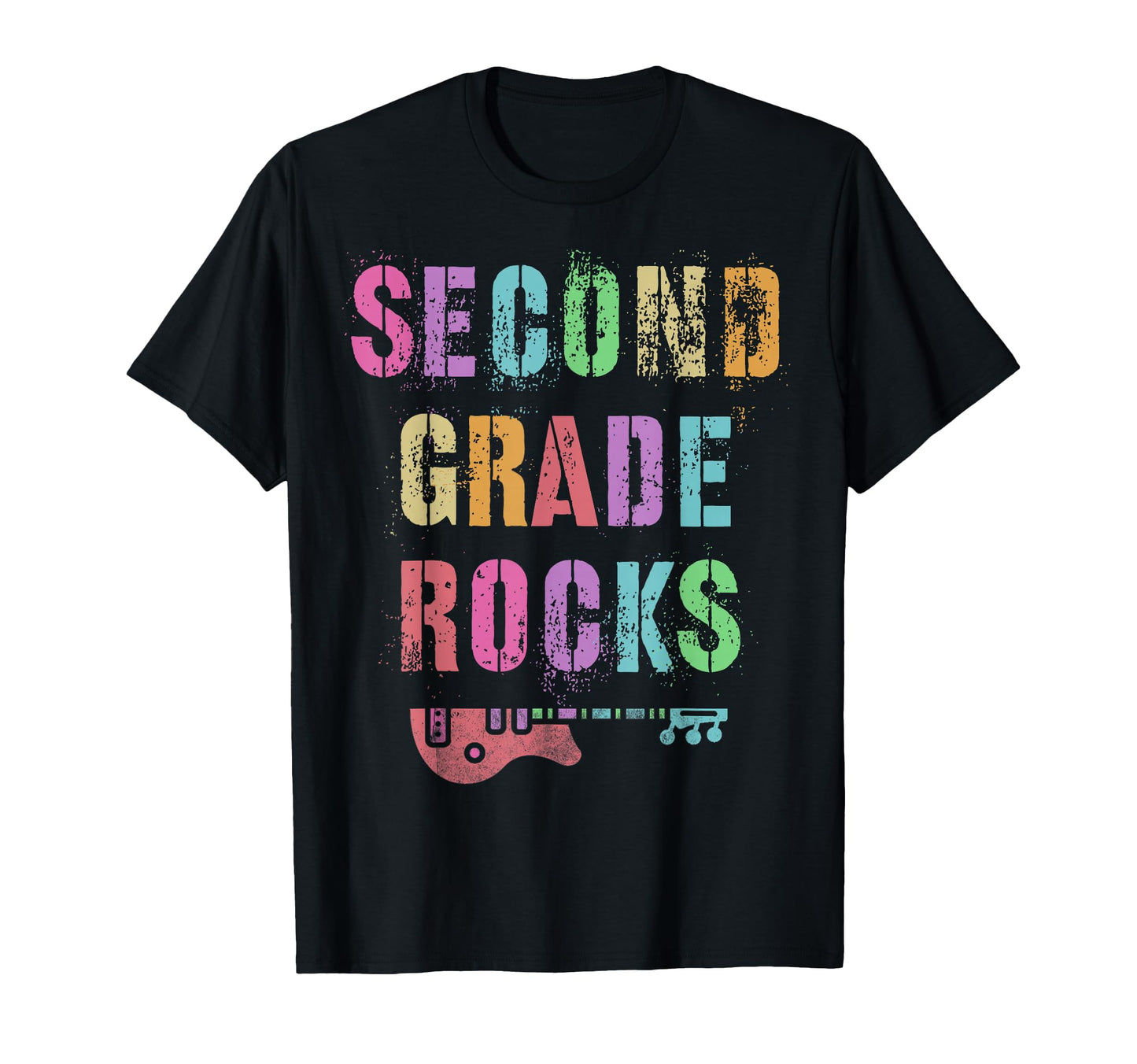 Second Grade Rocks Teacher Ready To T-Shirt - Custom Art Print for Adults - T-Shirt, Sweatshirt, Hoodie