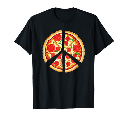 Love Peace And Pizza Sweatshirt - Custom Art Print for Adults - T-Shirt, Sweatshirt, Hoodie