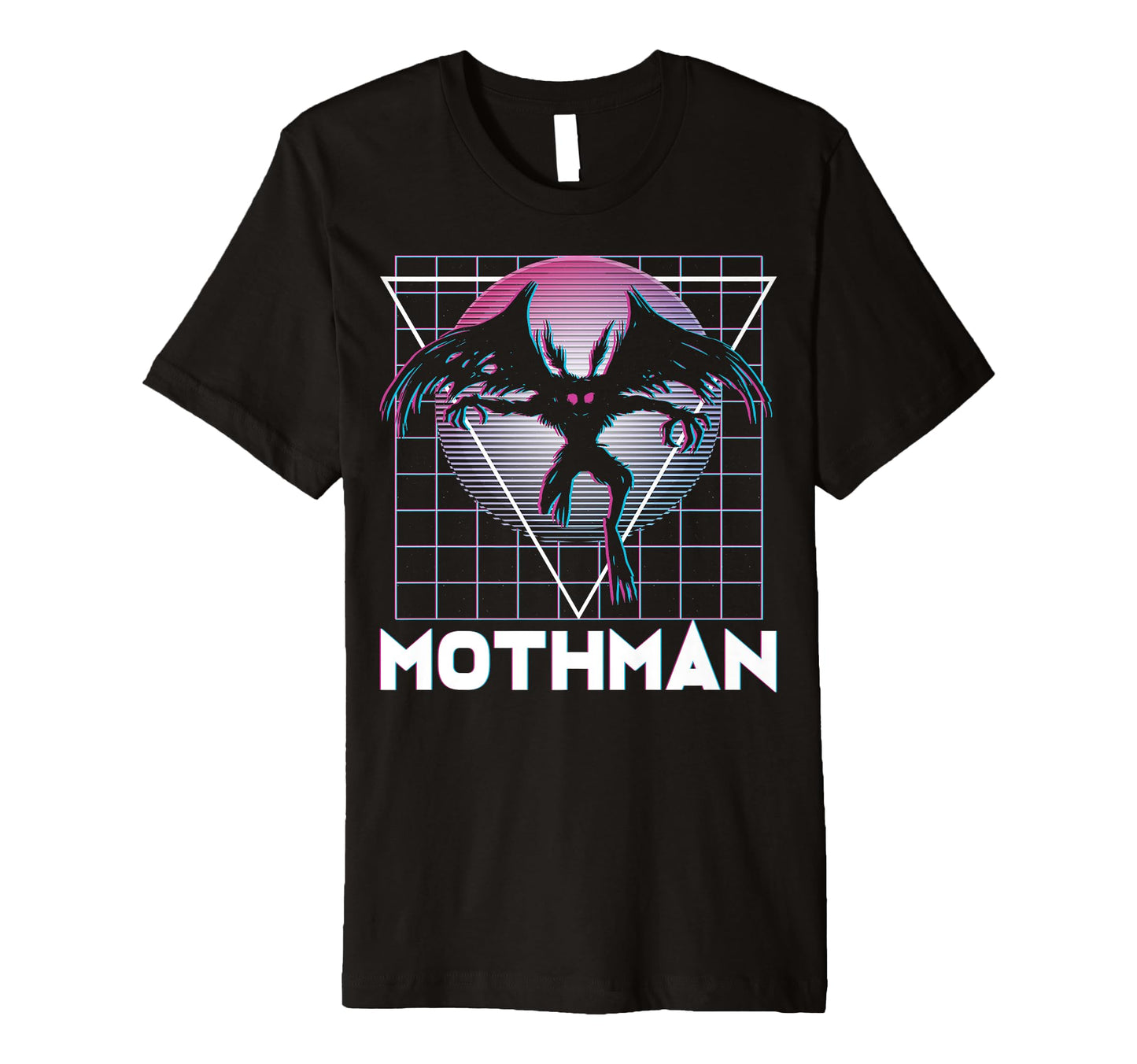 Vaporwave Aesthetic Mothman T-Shirt - Novelty Apparel Men Women - T-Shirt, Sweatshirt, Hoodie