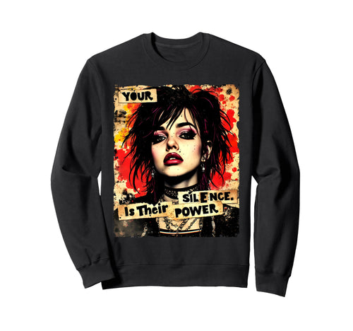 Punk Graffiti 90S Grunge Urban Art Sweatshirt - Unique Graphic Unisex - T-Shirt, Sweatshirt, Hoodie