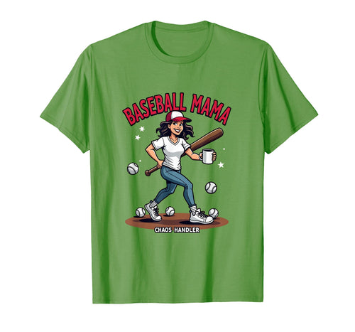Baseball Mama Chaos Handler T-Shirt - Streetwear Style Men Women - T-Shirt, Sweatshirt, Hoodie