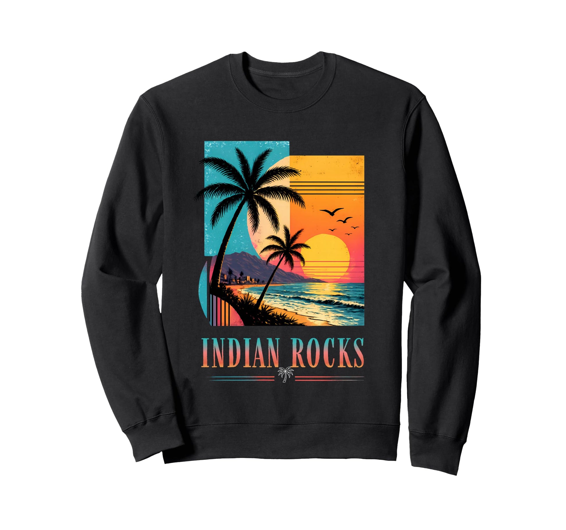 Indian Rocks Beach Sunset 2026 Summer Sweatshirt - Unique Graphic Unisex - T-Shirt, Sweatshirt, Hoodie