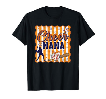 Preppy Stripe Orange Baseball Sport T-Shirt - Aesthetic Graphic Unisex - T-Shirt, Sweatshirt, Hoodie