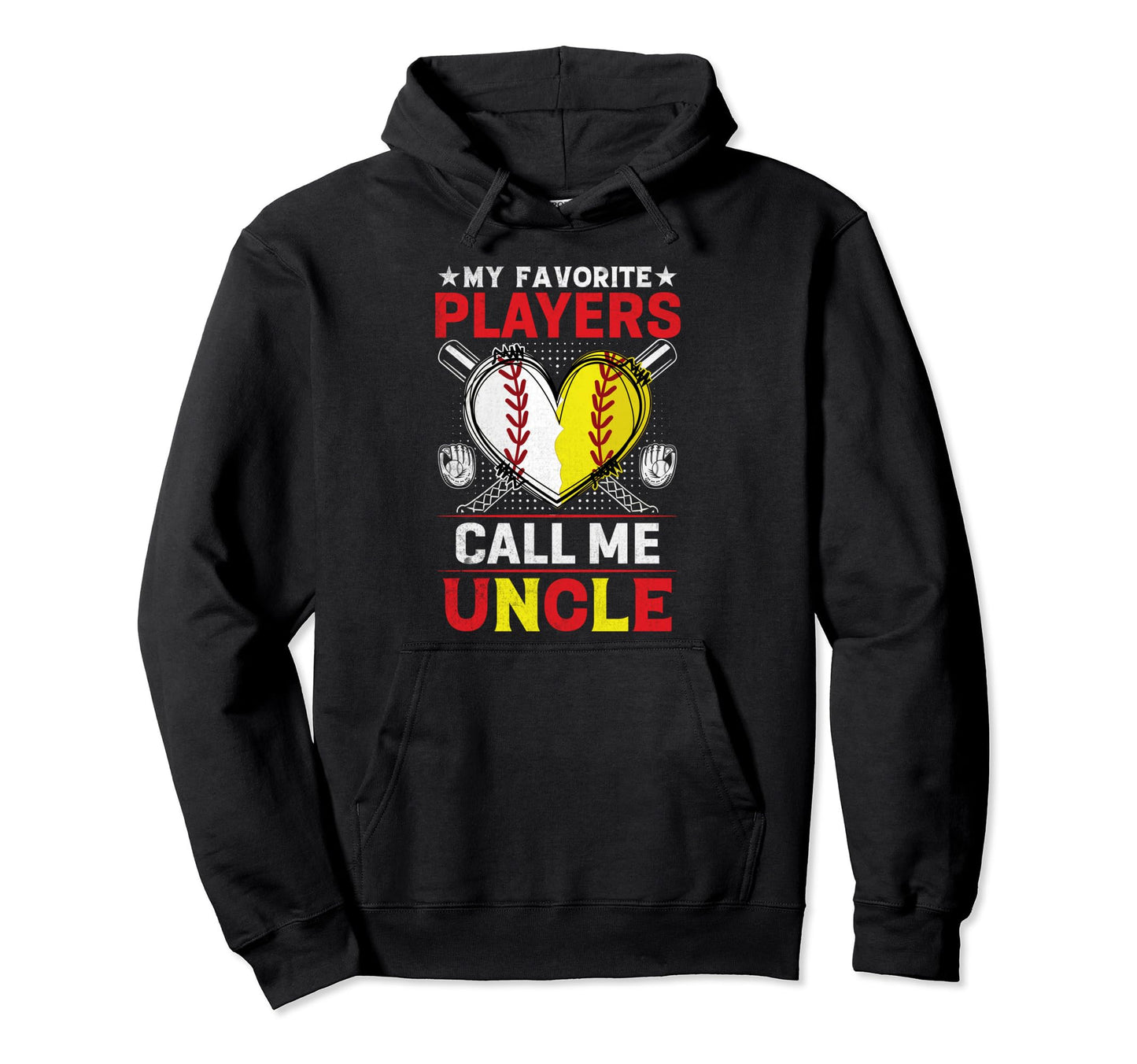 My Favorite Baseball Softball Players Call Hoodie - Novelty Apparel Unisex - T-Shirt, Sweatshirt, Hoodie