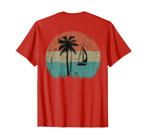 Tropical Beach Palm Trees 70S 80S T-Shirt - Trendy Graphic Men Women - T-Shirt, Sweatshirt, Hoodie