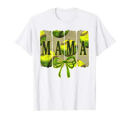 Softball Mama Loud Proud Softball T-Shirt - Fun Novelty Design Men Women - T-Shirt, Sweatshirt, Hoodie
