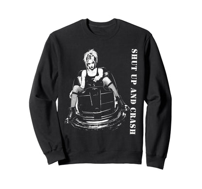 Punk Shut Up 90S Urban Grunge Sweatshirt - Graphic Print Men Women - T-Shirt, Sweatshirt, Hoodie