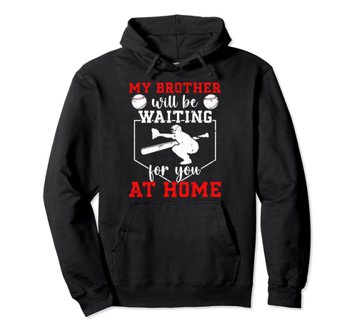 Home Baseball Catcher Sister Baseball Hoodie - Graphic Print Unisex - T-Shirt, Sweatshirt, Hoodie