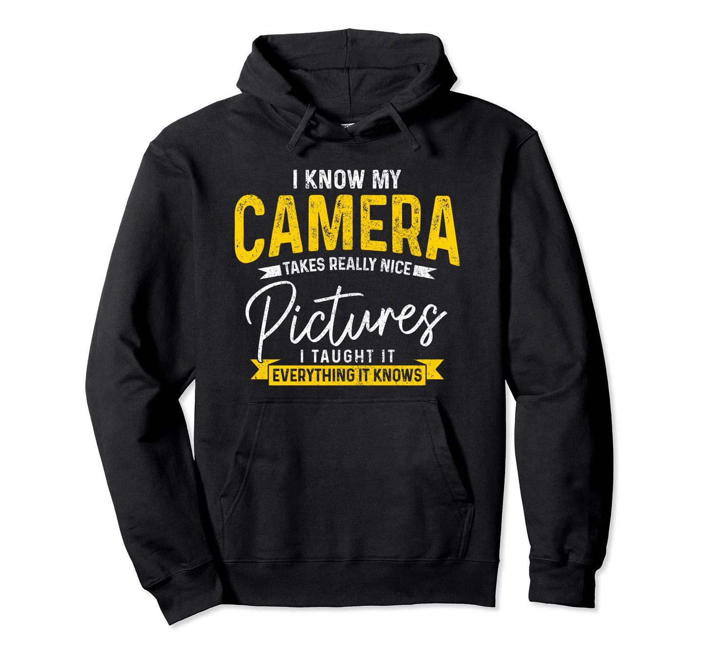 Funny Photographer Camera Funny Hoodie - Custom Art Print Unisex - T-Shirt, Sweatshirt, Hoodie