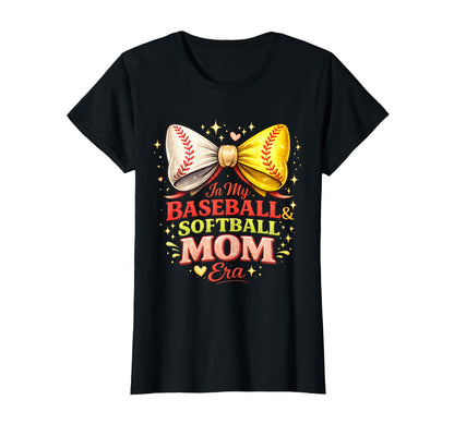 Baseball Softball Mom Era Mothers Day T-Shirt - Trendy Graphic Men Women - T-Shirt, Sweatshirt, Hoodie