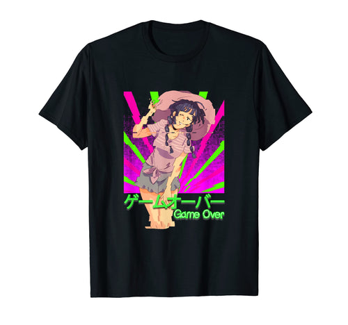 Japanese Vaporwave Happy Anime Game T-Shirt - Aesthetic Graphic Men Women - T-Shirt, Sweatshirt, Hoodie