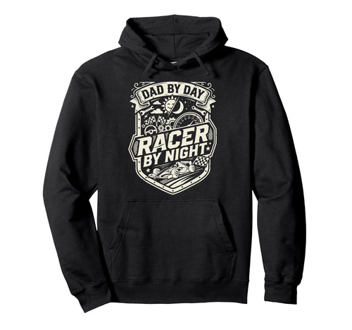 Sim Racing Dad Virtual Racing Game Hoodie - Casual Everyday Wear Unisex - T-Shirt, Sweatshirt, Hoodie