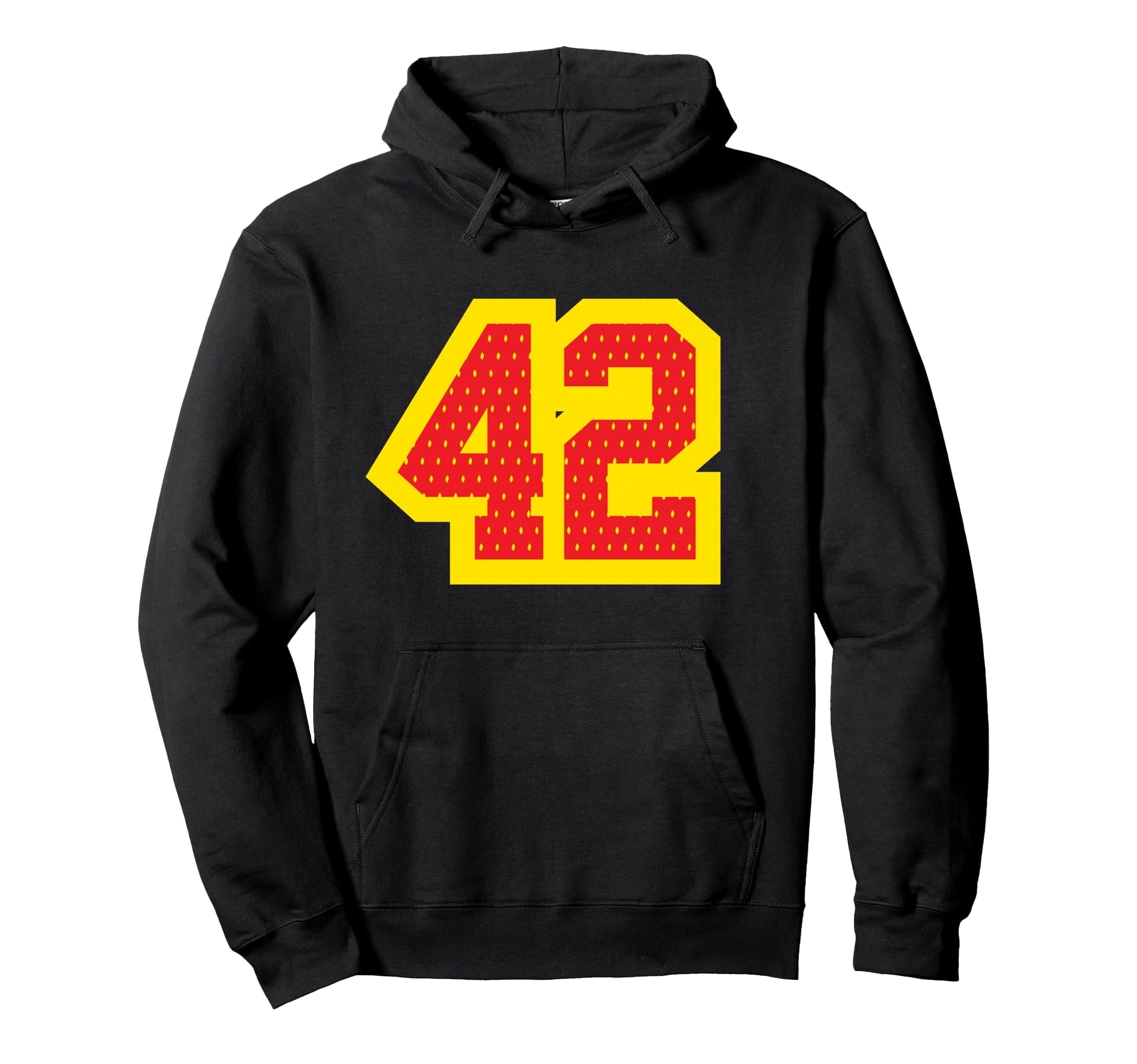 42 Jersey Athletic Varsity Sports Hoodie - Minimalist Print Unisex - T-Shirt, Sweatshirt, Hoodie