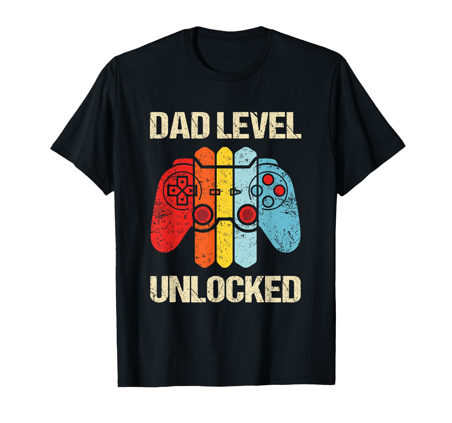 Dad Level Unlocked Funny New Dad T-Shirt - Minimalist Print Men Women - T-Shirt, Sweatshirt, Hoodie