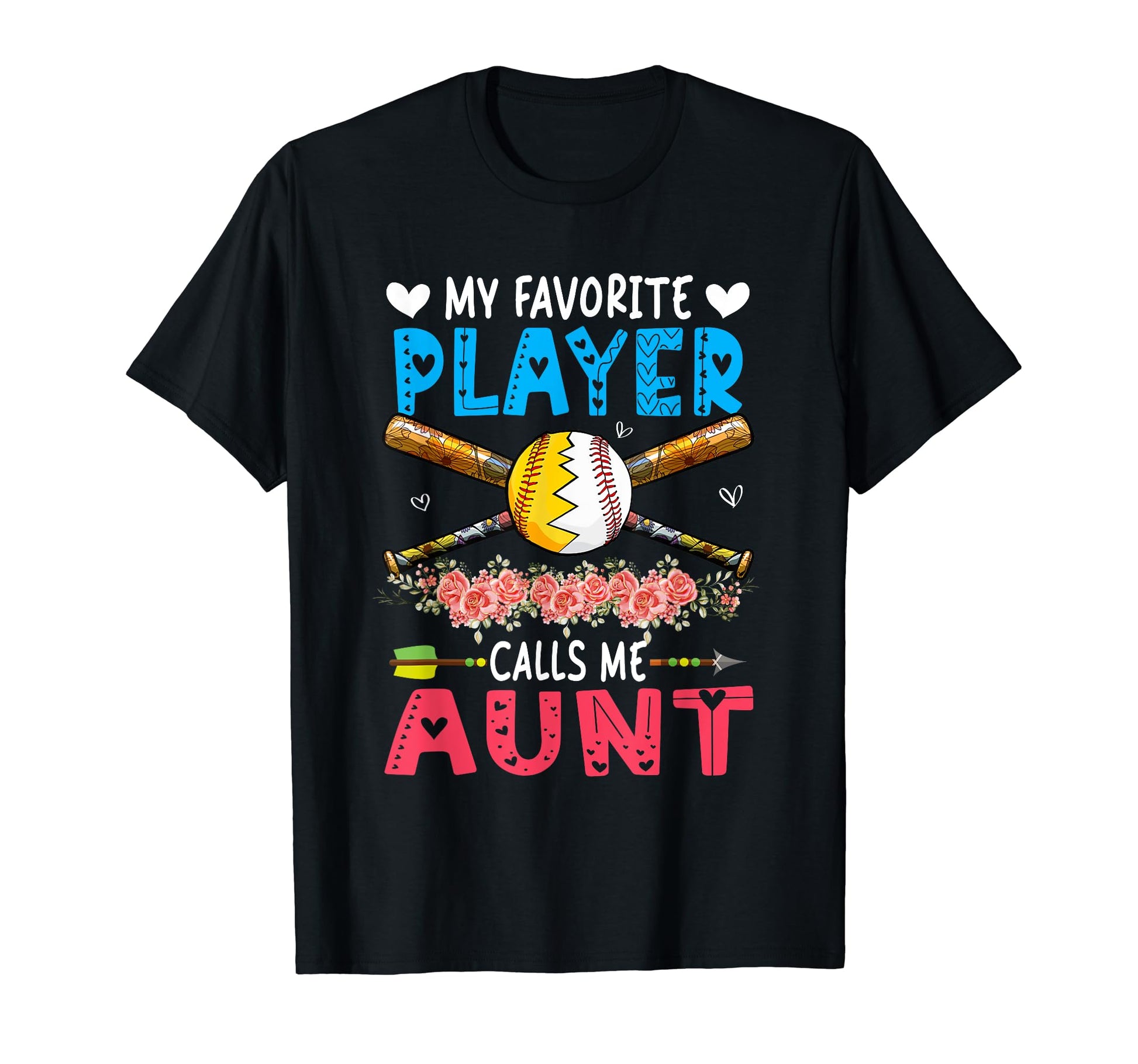 Favorite Player Calls Me Aunt T-Shirt - Aesthetic Graphic Men Women - T-Shirt, Sweatshirt, Hoodie