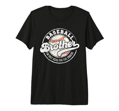 Baseball Brother Matching Family Just T-Shirt - Novelty Apparel Men Women - T-Shirt, Sweatshirt, Hoodie