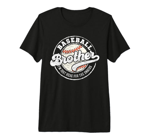 Baseball Brother Matching Family Just T-Shirt - Novelty Apparel Men Women - T-Shirt, Sweatshirt, Hoodie