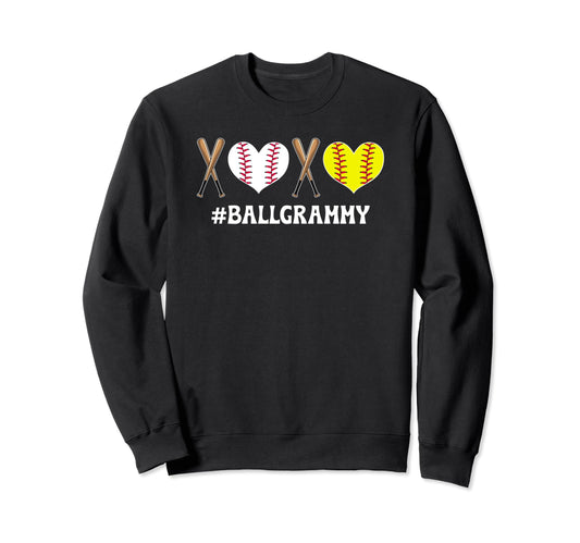 Ball Grammy Softball Baseball Sweatshirt - Streetwear Style for Adults - T-Shirt, Sweatshirt, Hoodie