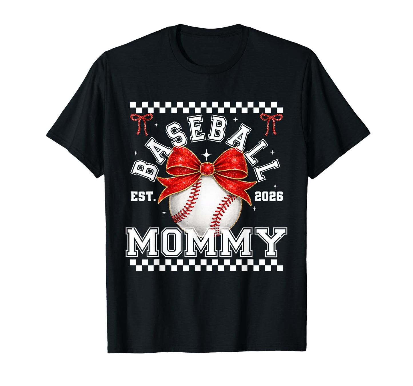 Baseball Mommy Coquette Family T-Shirt - Fun Novelty Design Unisex - T-Shirt, Sweatshirt, Hoodie