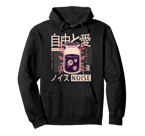 Vaporwave Kawaii Aesthetic Japanese Hoodie - Fun Novelty Design Men Women - T-Shirt, Sweatshirt, Hoodie