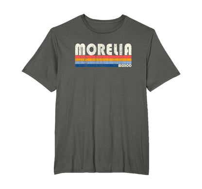 70S 80S Morelia Mexico T-Shirt - Custom Art Print Men Women - T-Shirt, Sweatshirt, Hoodie